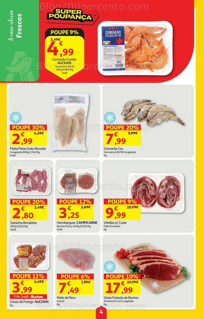 Antevisão Folheto AUCHAN - MINIPREÇO Promoções de 21 a 27 agosto