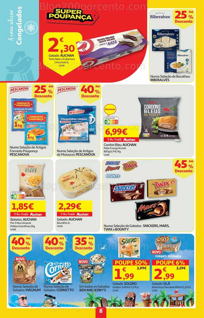 Antevisão Folheto AUCHAN - MINIPREÇO Promoções de 21 a 27 agosto