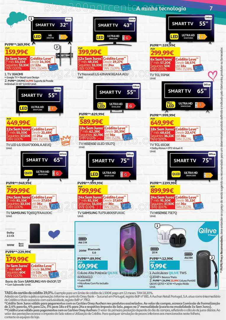 Antevisão Folheto AUCHAN Tecnologia Regresso às Aulas Promoções de 21 agosto a 17 setembro