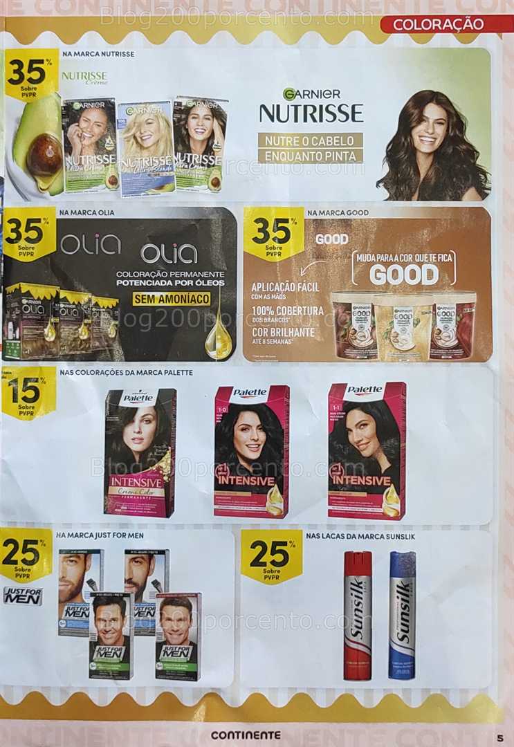 Antevisão Folheto CONTINENTE Beleza Promoções de 19 a 31 agosto