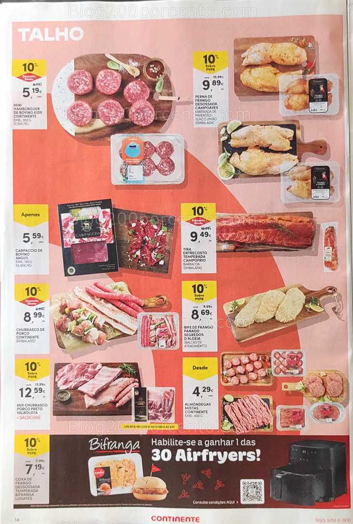 Antevisão Folheto CONTINENTE Promoções de 12 a 18 agosto, na página 15, encontra: alimentos, talho, promoções, carne, frescos