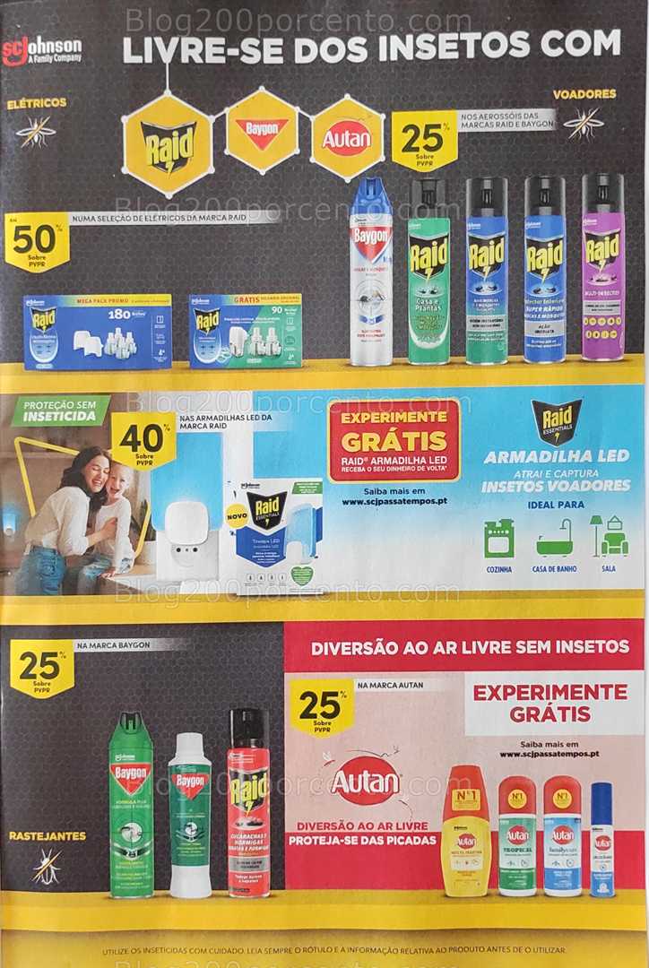 Antevisão Folheto CONTINENTE Promoções de 12 a 18 agosto, na página 54, encontra: higiene, casa, saúde, jardim, promoções