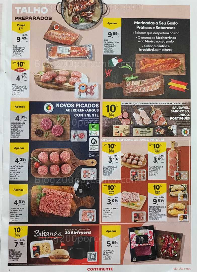 Antevisão Folheto CONTINENTE Promoções de 19 a 25 agosto
