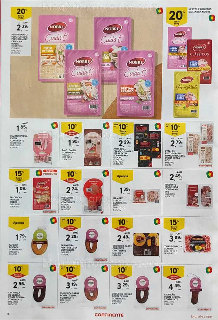 Antevisão Folheto CONTINENTE Promoções de 19 a 25 agosto