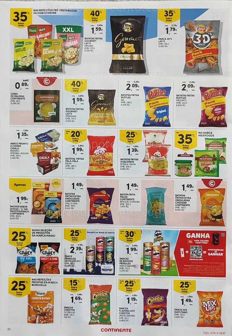 Antevisão Folheto CONTINENTE Promoções de 19 a 25 agosto