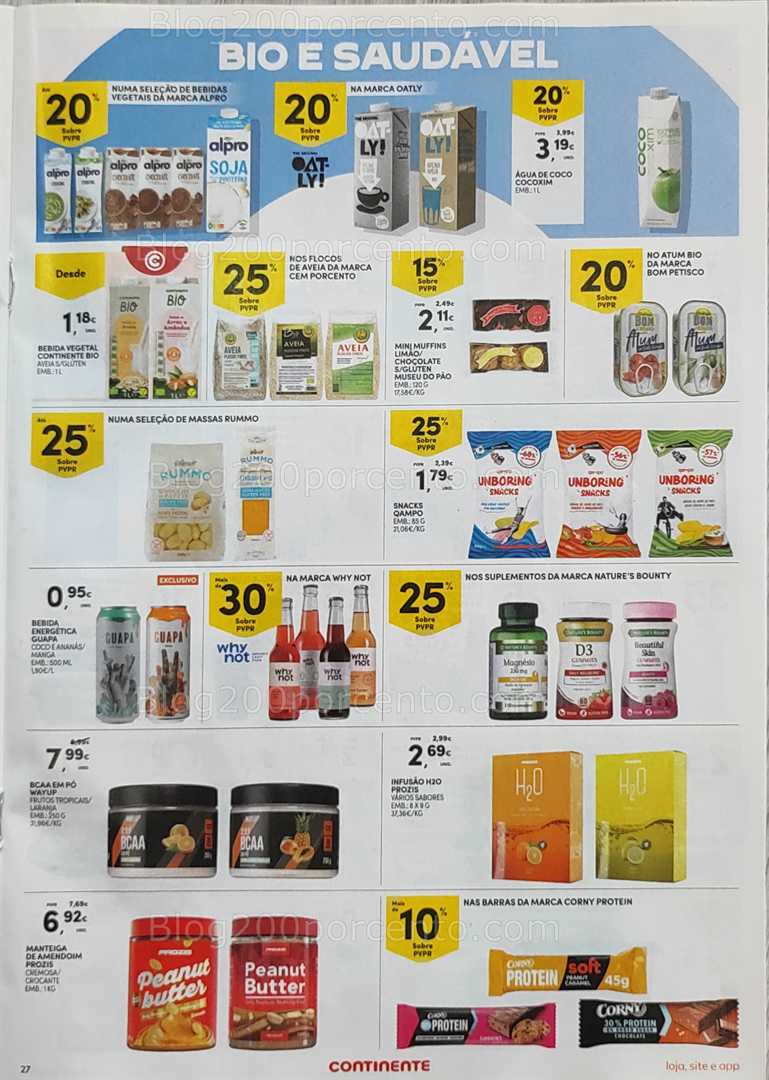 Antevisão Folheto CONTINENTE Promoções de 19 a 25 agosto