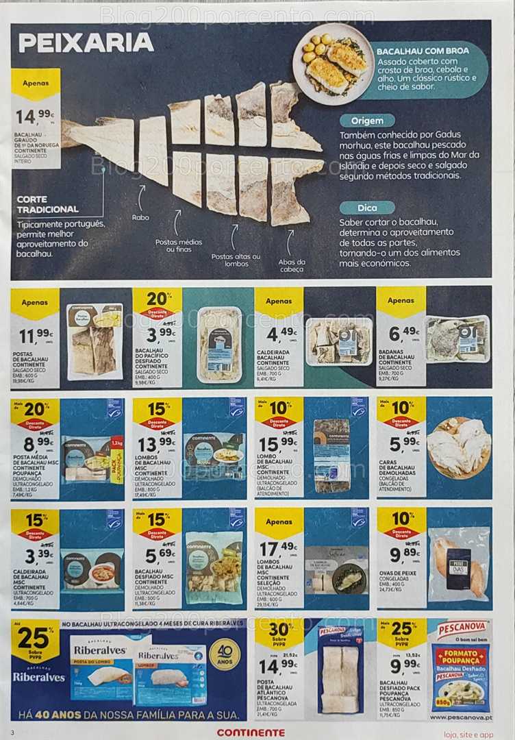 Antevisão Folheto CONTINENTE Promoções de 19 a 25 agosto