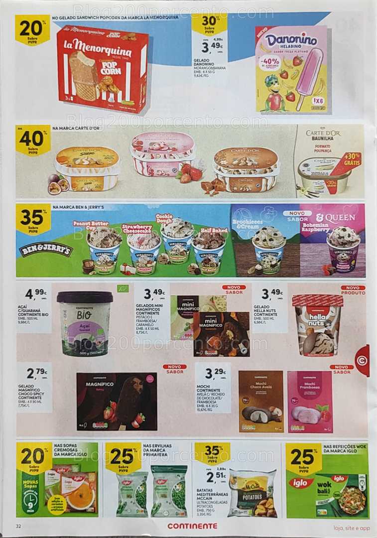 Antevisão Folheto CONTINENTE Promoções de 19 a 25 agosto