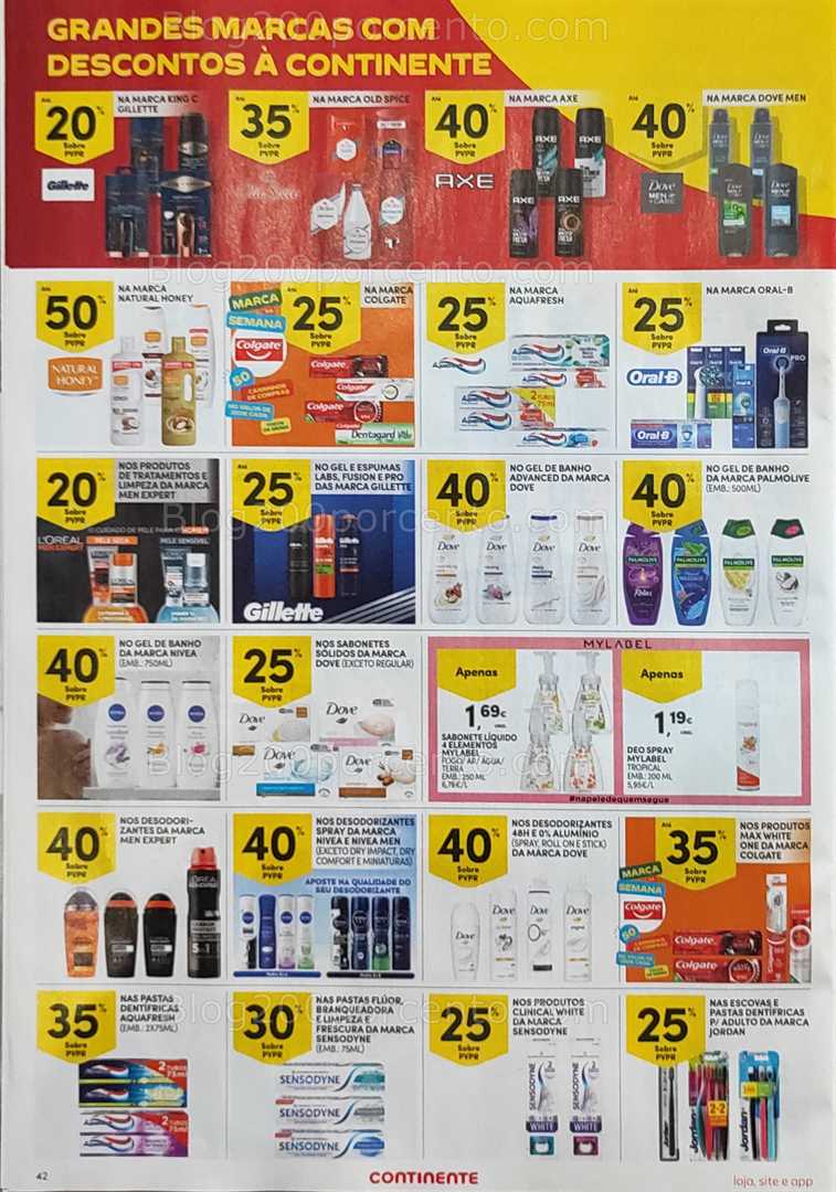 Antevisão Folheto CONTINENTE Promoções de 19 a 25 agosto