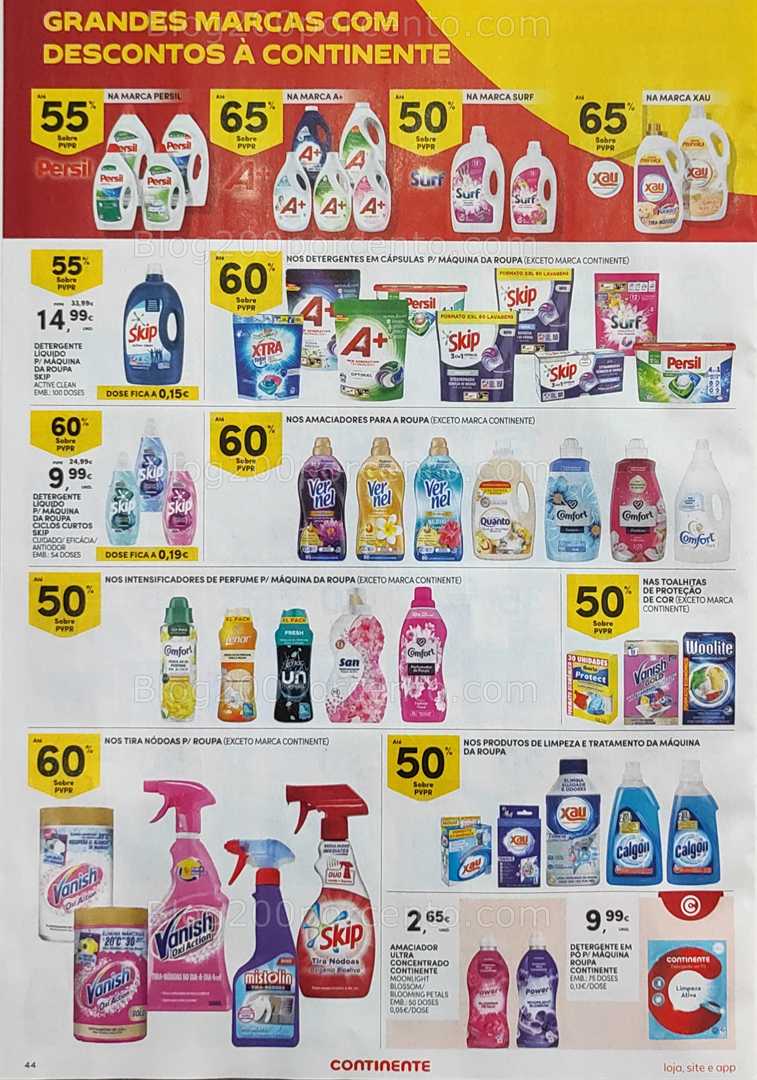 Antevisão Folheto CONTINENTE Promoções de 19 a 25 agosto