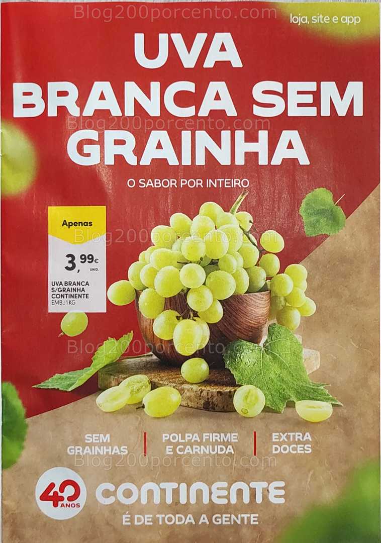 Antevisão Folheto CONTINENTE Promoções de 19 a 25 agosto