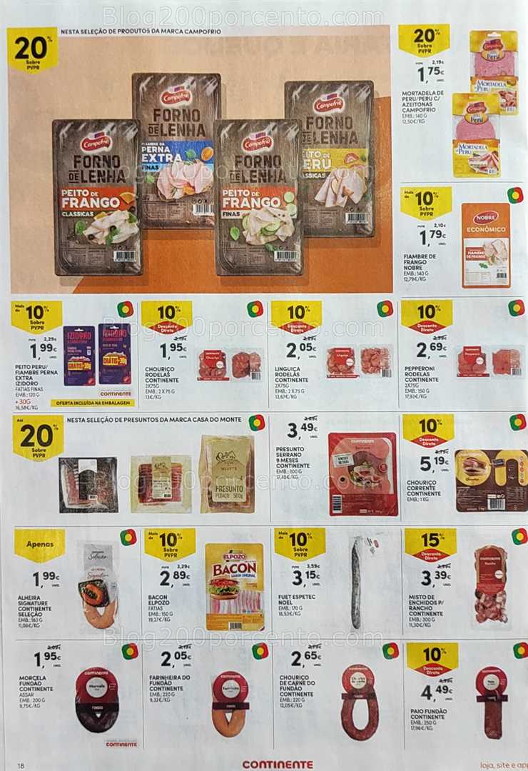 Antevisão Folheto CONTINENTE Promoções de 26 agosto a 1 setembro