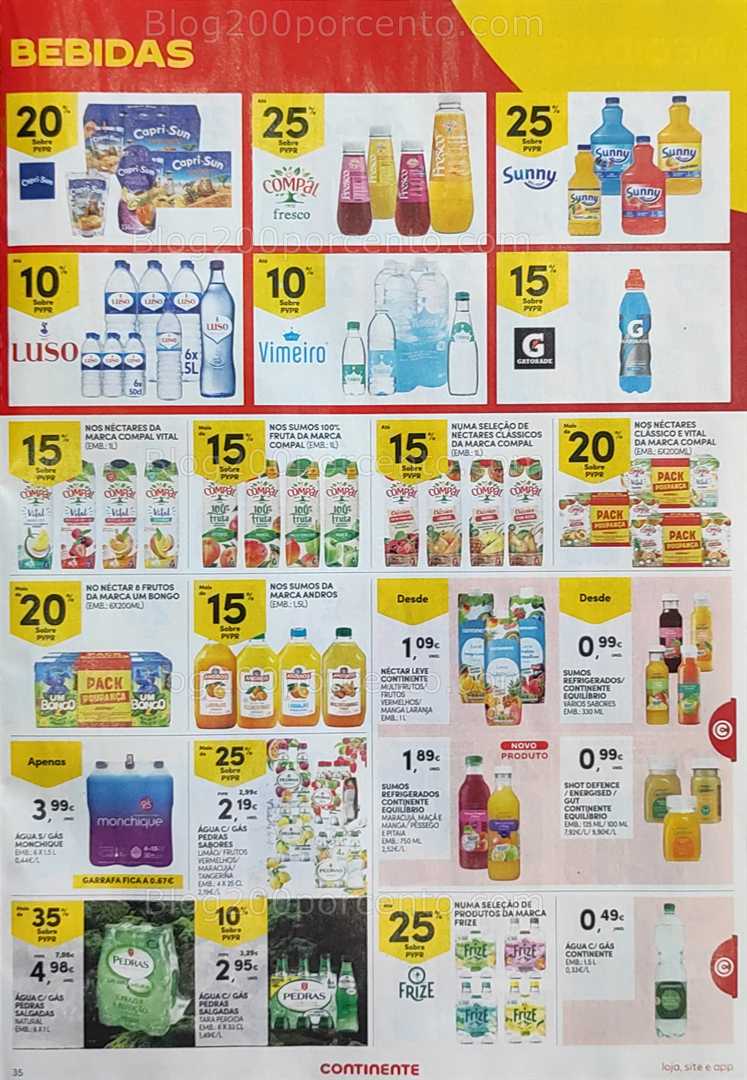 Antevisão Folheto CONTINENTE Promoções de 26 agosto a 1 setembro