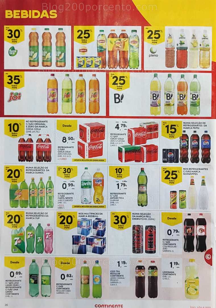Antevisão Folheto CONTINENTE Promoções de 26 agosto a 1 setembro