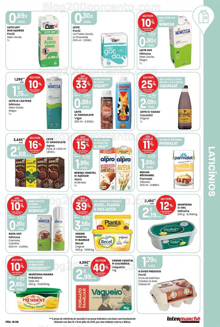 Antevisão Folheto INTERMARCHÉ Promoções de 21 a 27 agosto