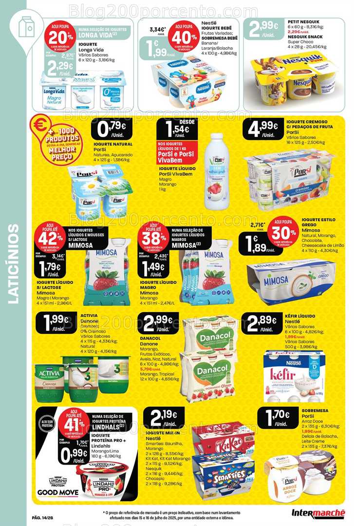 Antevisão Folheto INTERMARCHÉ Promoções de 21 a 27 agosto