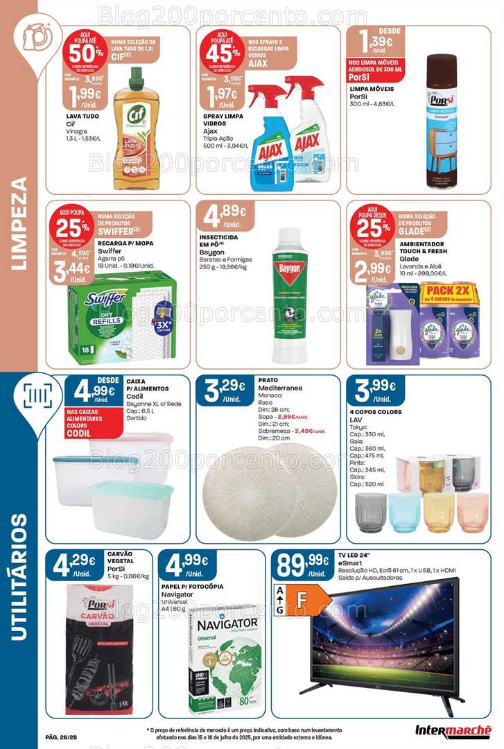Antevisão Folheto INTERMARCHÉ Promoções de 21 a 27 agosto