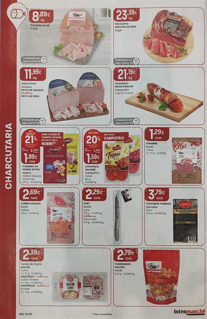 Antevisão Folheto INTERMARCHÉ Promoções de 28 agosto a 3 setembro