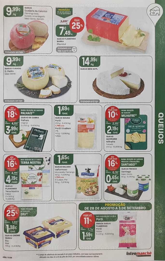 Antevisão Folheto INTERMARCHÉ Promoções de 28 agosto a 3 setembro