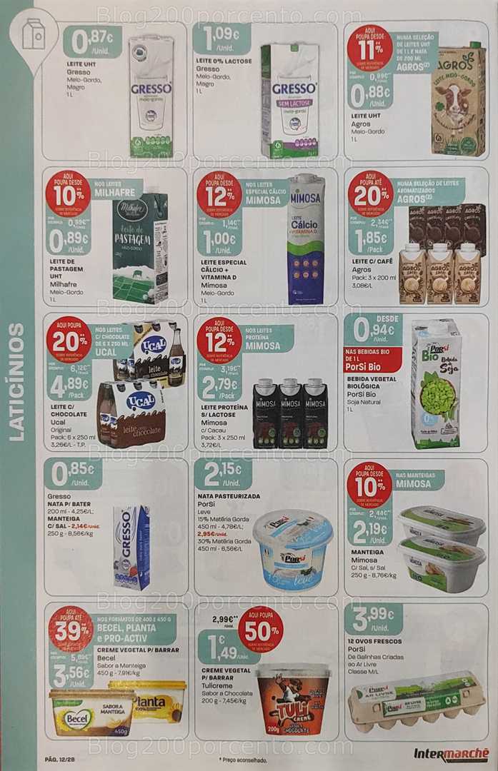 Antevisão Folheto INTERMARCHÉ Promoções de 28 agosto a 3 setembro