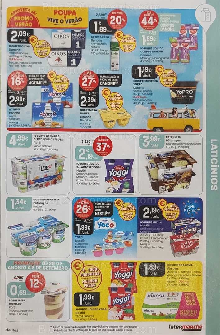 Antevisão Folheto INTERMARCHÉ Promoções de 28 agosto a 3 setembro