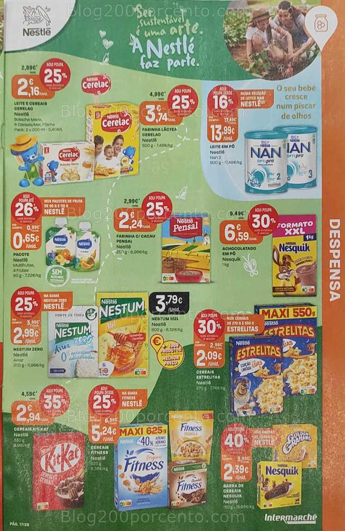 Antevisão Folheto INTERMARCHÉ Promoções de 28 agosto a 3 setembro