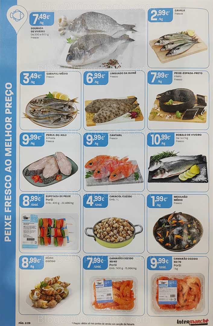 Antevisão Folheto INTERMARCHÉ Promoções de 28 agosto a 3 setembro