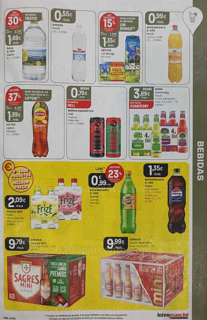 Antevisão Folheto INTERMARCHÉ Promoções de 28 agosto a 3 setembro