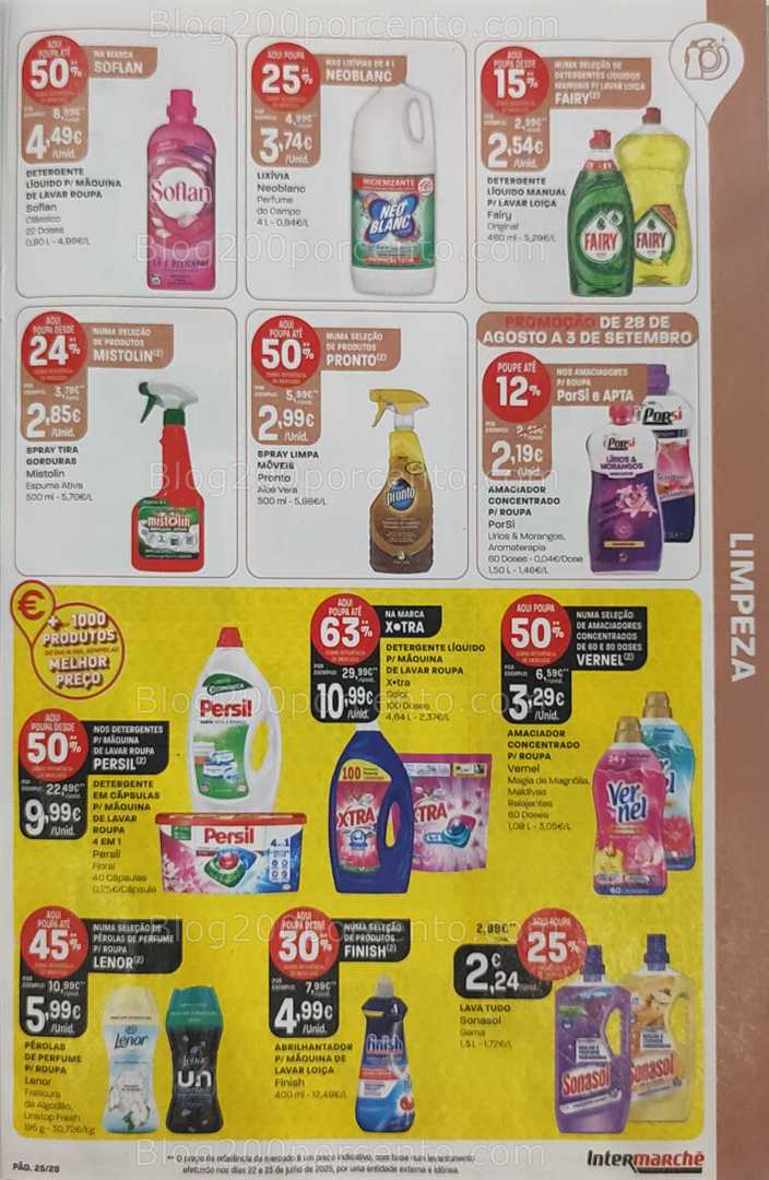 Antevisão Folheto INTERMARCHÉ Promoções de 28 agosto a 3 setembro