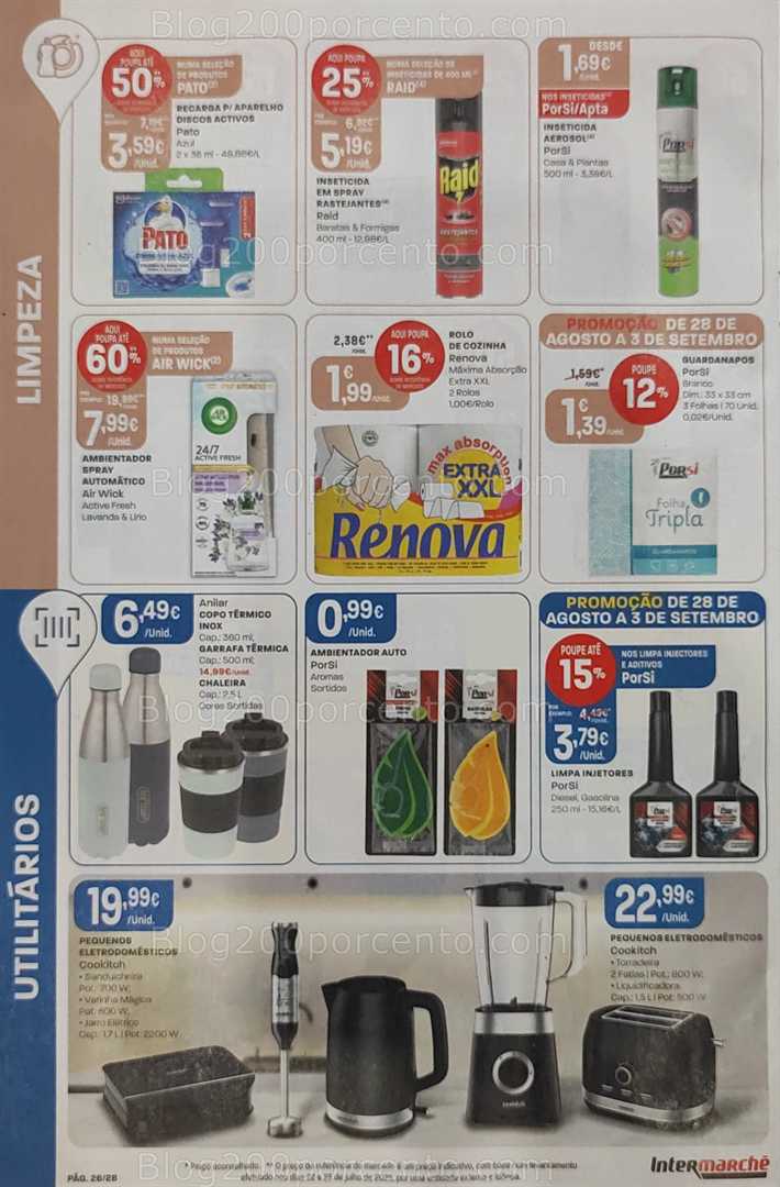 Antevisão Folheto INTERMARCHÉ Promoções de 28 agosto a 3 setembro