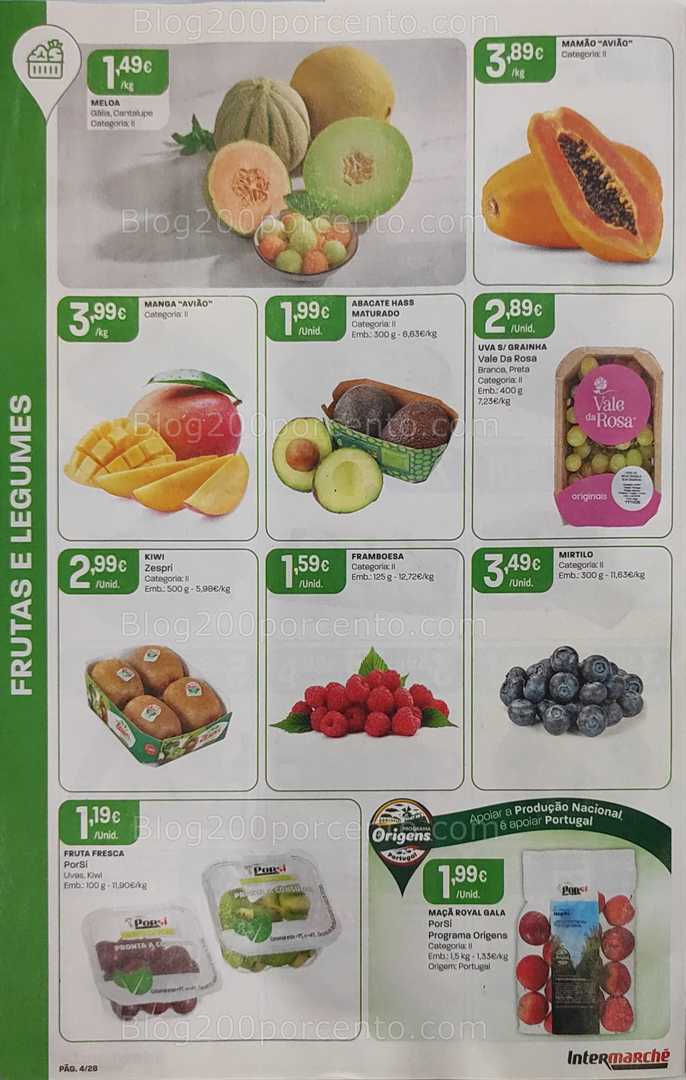 Antevisão Folheto INTERMARCHÉ Promoções de 28 agosto a 3 setembro