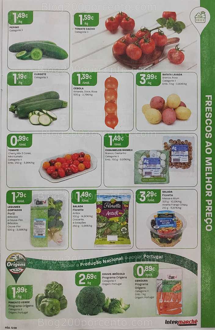 Antevisão Folheto INTERMARCHÉ Promoções de 28 agosto a 3 setembro