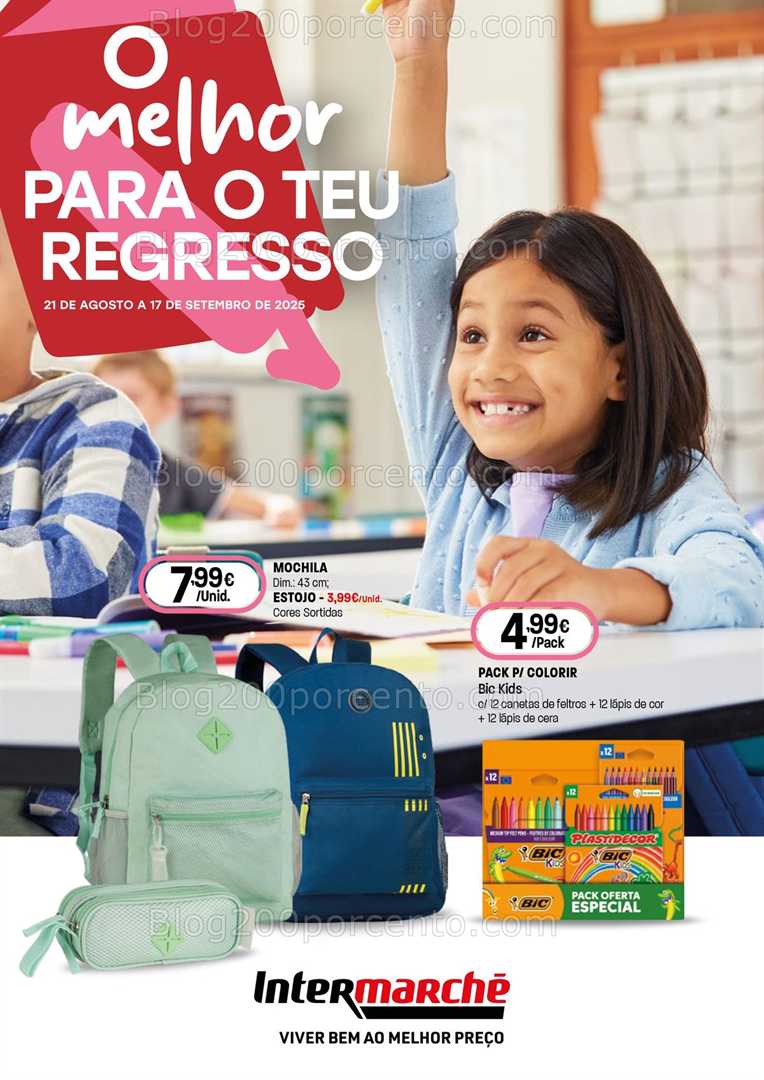 Antevisão Folheto INTERMARCHÉ Promoções de 21 agosto a 17 setembro