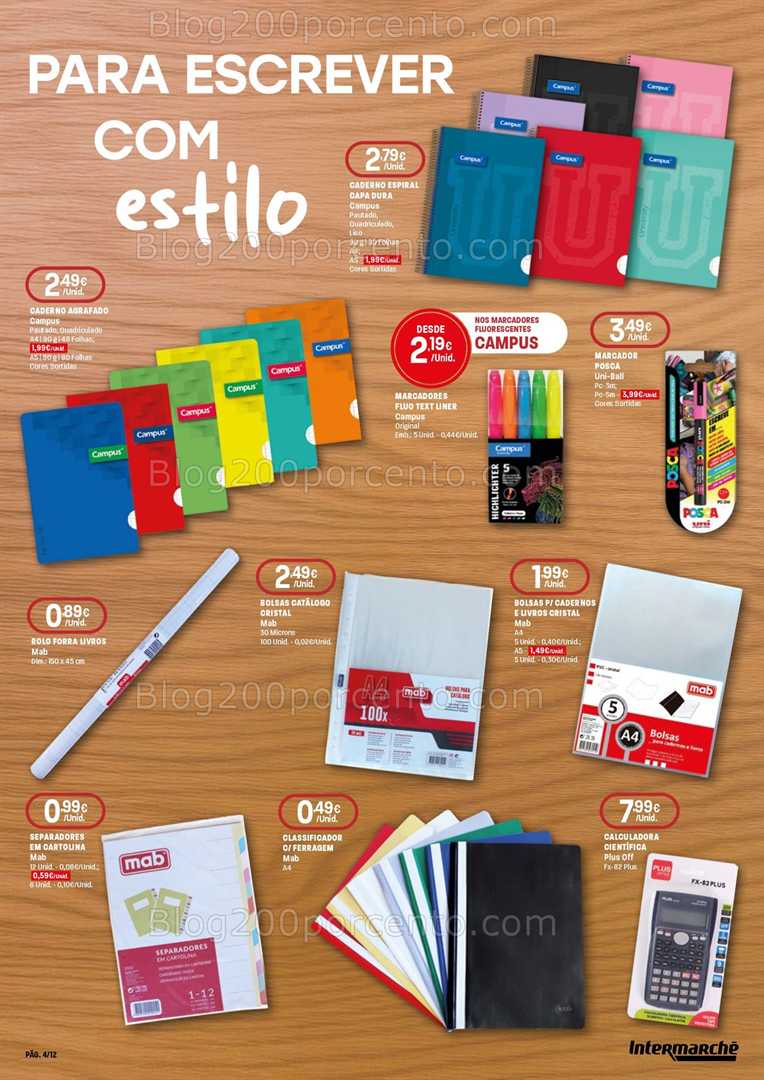 Antevisão Folheto INTERMARCHÉ Promoções de 21 agosto a 17 setembro