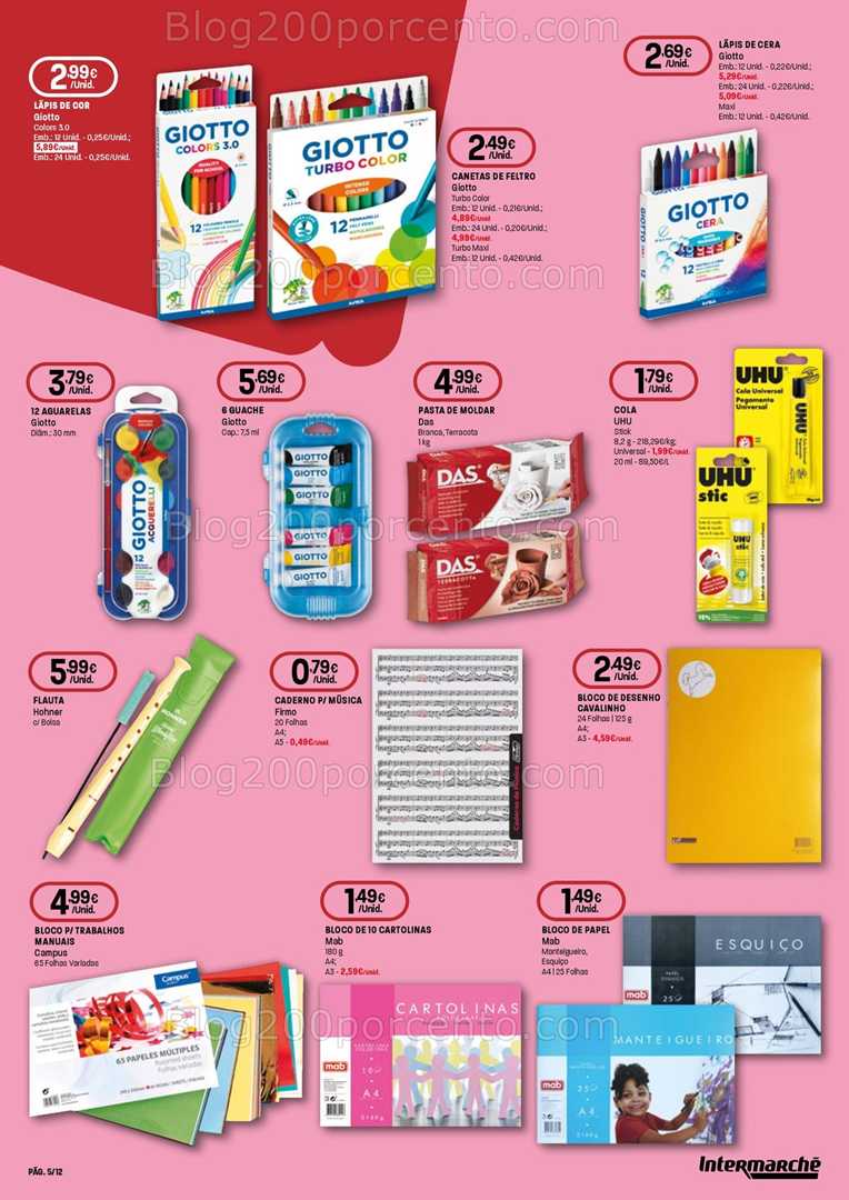 Antevisão Folheto INTERMARCHÉ Promoções de 21 agosto a 17 setembro