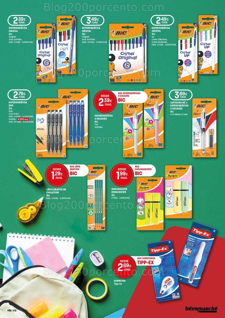 Antevisão Folheto INTERMARCHÉ Promoções de 21 agosto a 17 setembro