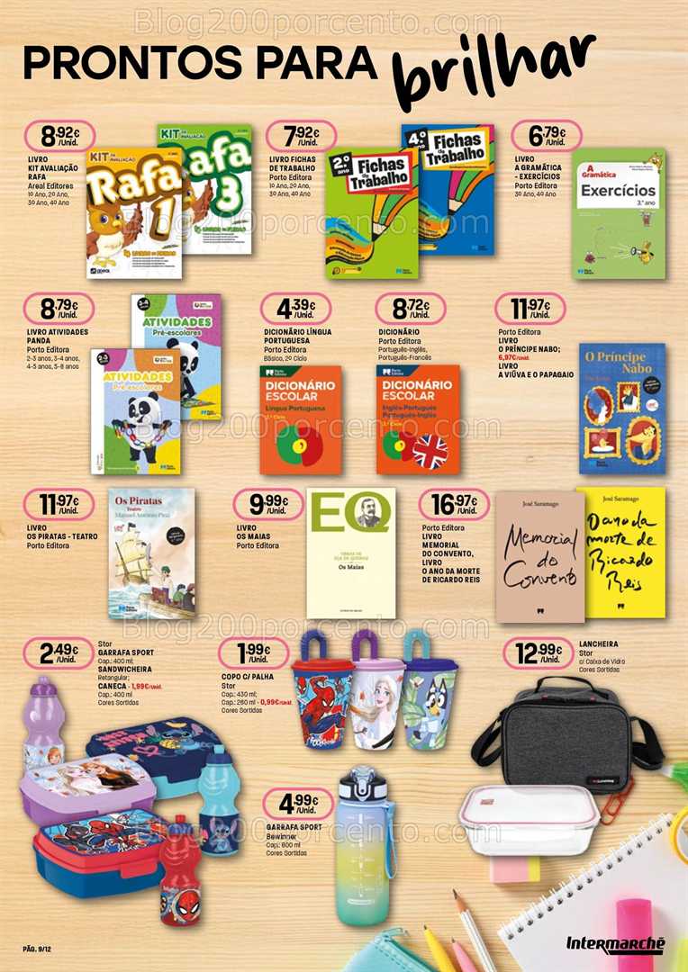 Antevisão Folheto INTERMARCHÉ Promoções de 21 agosto a 17 setembro