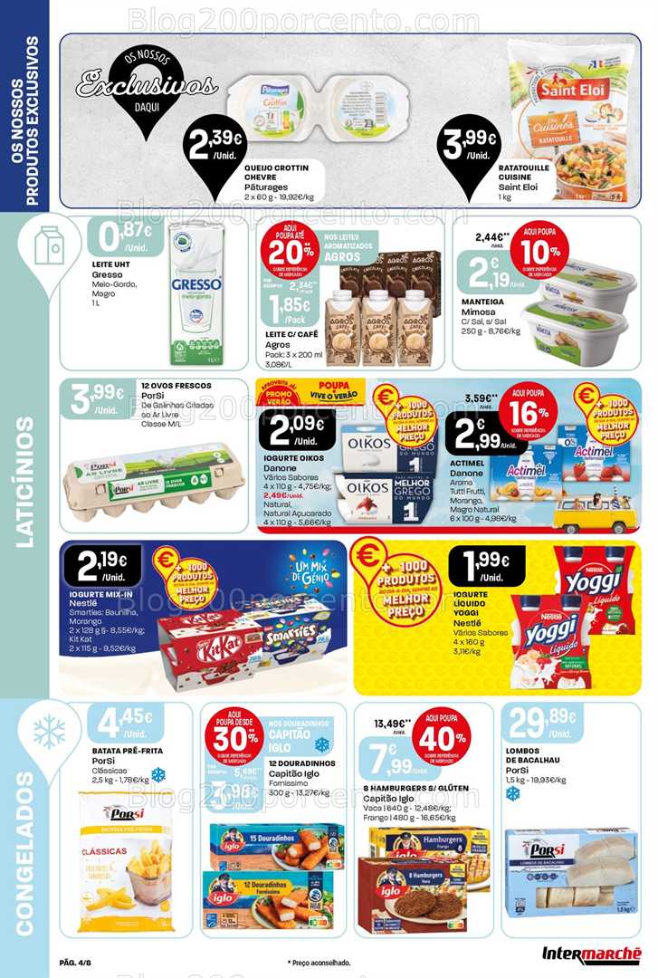 Antevisão Folheto INTERMARCHÉ Mini Promoções de 28 agosto a 3 setembro