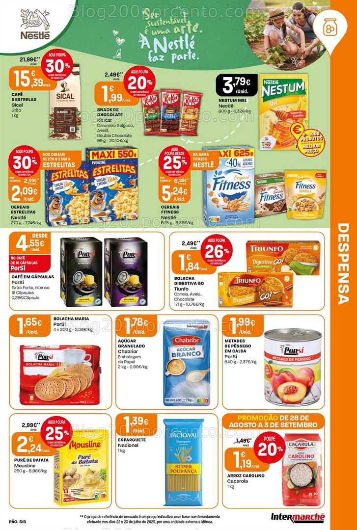 Antevisão Folheto INTERMARCHÉ Mini Promoções de 28 agosto a 3 setembro