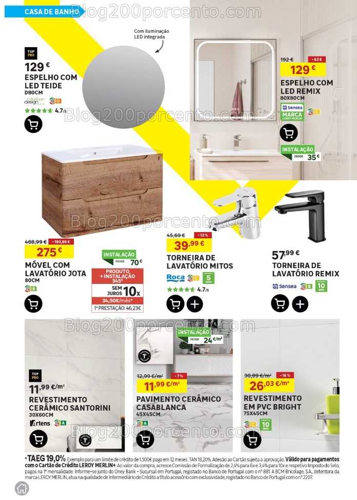 Antevisão Folheto LEROY MERLIN Promoções de 21 agosto a 30 setembro