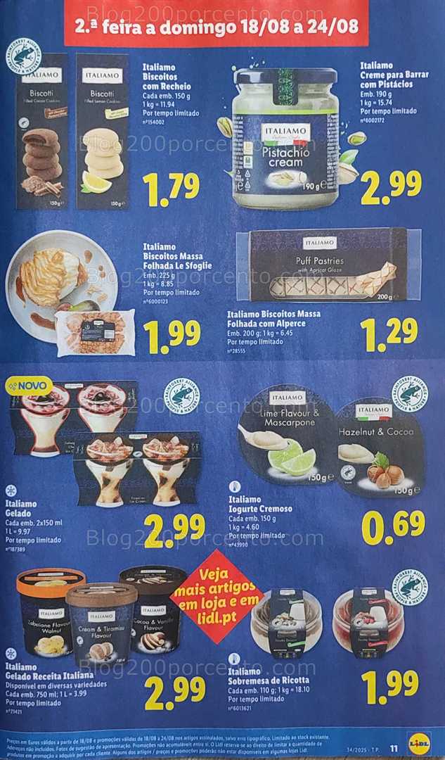 Antevisão Folheto LIDL Promoções de 18 a 24 agosto