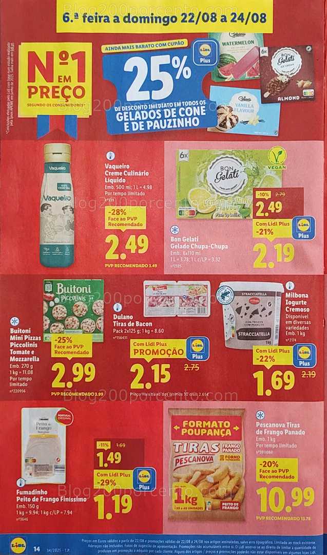 Antevisão Folheto LIDL Promoções de 18 a 24 agosto