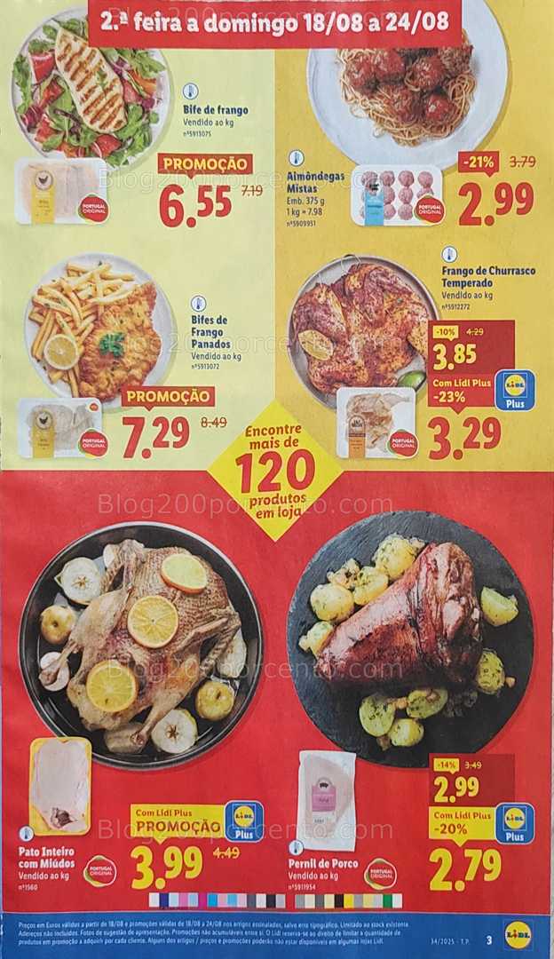 Antevisão Folheto LIDL Promoções de 18 a 24 agosto