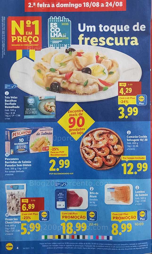 Antevisão Folheto LIDL Promoções de 18 a 24 agosto