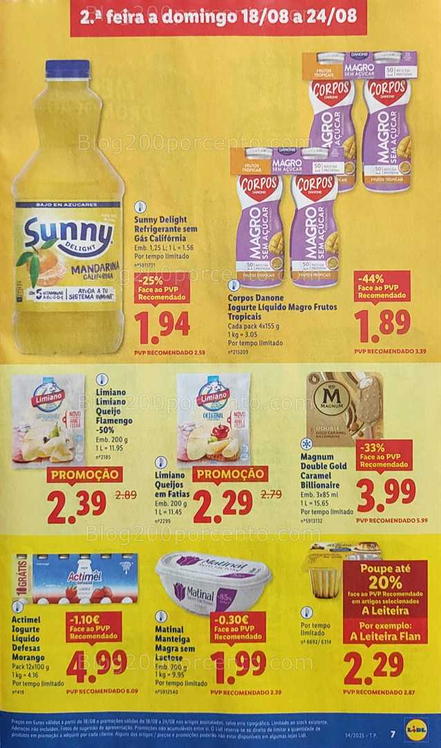 Antevisão Folheto LIDL Promoções de 18 a 24 agosto