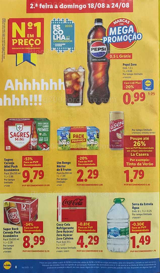 Antevisão Folheto LIDL Promoções de 18 a 24 agosto