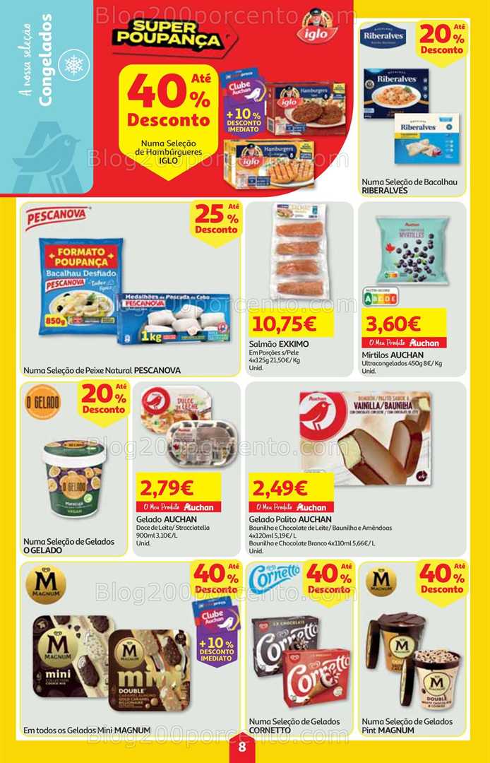 Antevisão Folheto MINIPREÇO - AUCHAN Promoções de 14 a 20 agosto