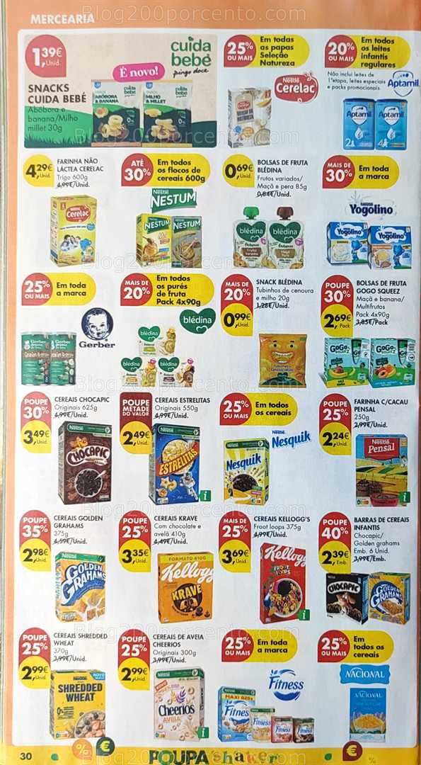 Antevisão Folheto PINGO DOCE Promoções de 12 a 18 agosto, na página 31, encontra: alimentos, bebidas, infantil, mercearia, promoções