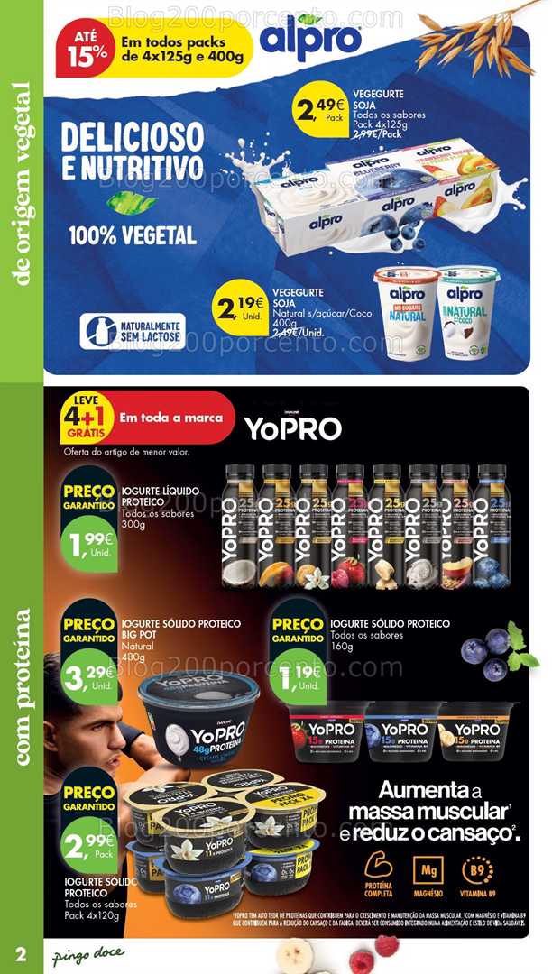 Antevisão Folheto PINGO DOCE Especial Iogurtes Promoções de 26 agosto a 6 setembro