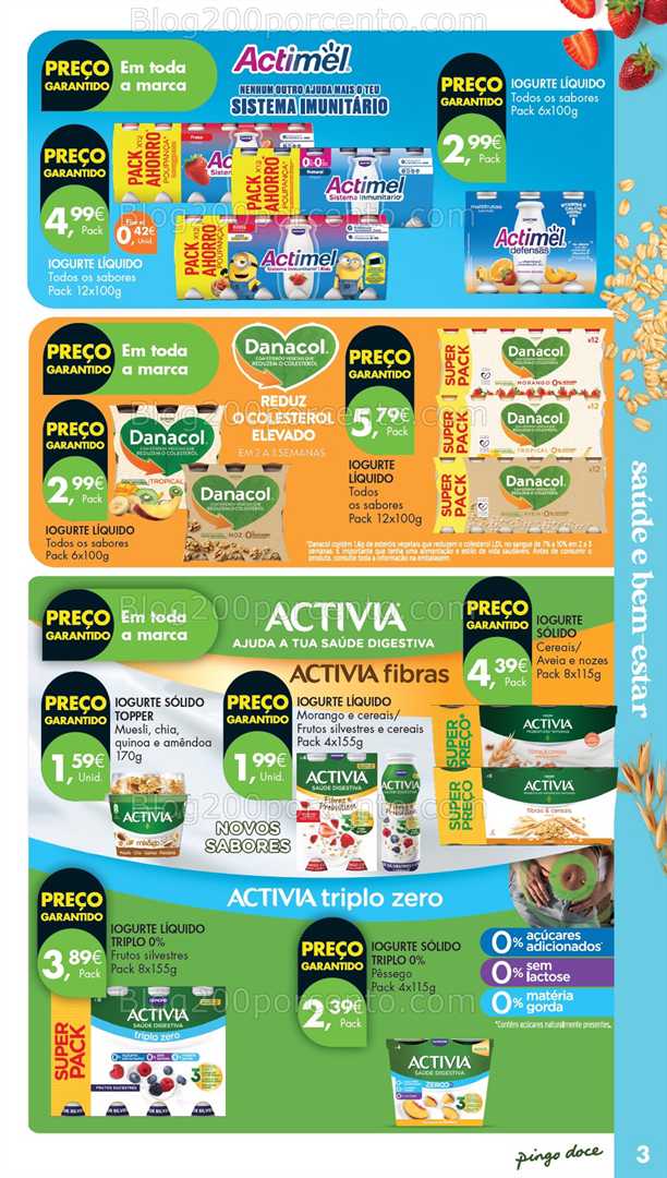 Antevisão Folheto PINGO DOCE Especial Iogurtes Promoções de 26 agosto a 6 setembro